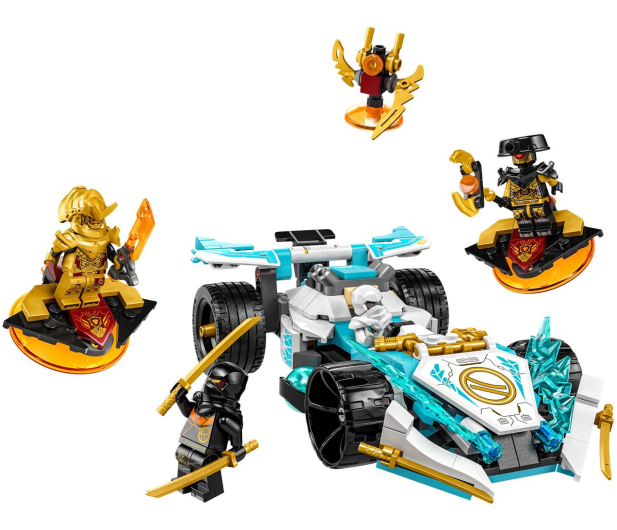 LEGO Ninjago 71791 Smocza moc Zane’a - wyścigówka spinjitzu - 1144472 - zdjęcie 3